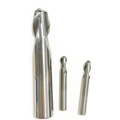 China CNC Machining Carbide End Mill Milling Ball Nose CNC End Mills Router Bits For End Mill for sale