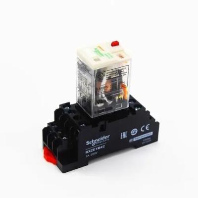 China Ect Schneiders Industrial Electrical Non-Latching Relay, DPDT Socket Mount, 12a Zelio RXM Series In Stock for sale