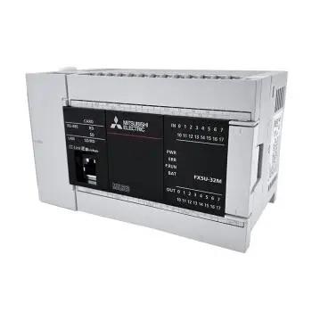 China Industrial Ect Mitsubishi programmable controller PLC module FX5U-64MT in stock for sale