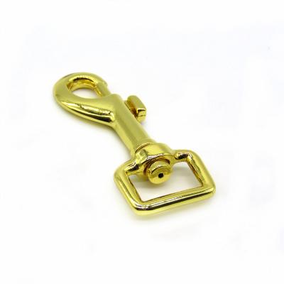 China Eco-Friendly Alloy Snap Hook Clasps Lanyard D Ring Metal Swivel Snap Hook Bag Metal Dog Hook Snap Swivel Bulk For Bags for sale