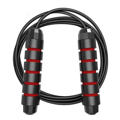 China Hot Selling Fitness Jumping Rope High Speed ​​Portable Portable Adjustable Jump Rope With PVC Gym Handle for sale