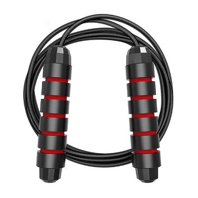 China New Design Fitness Accessories Jumping Speed ​​Jump Rope With Sweat Wicking Handle for sale