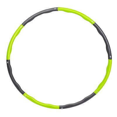 China New Durable 2022 Gym Fitness Sets Polynesian Dance Ring Hoops Detachable Adjustable Weight Loss Weight Ring Hoop For Adults for sale