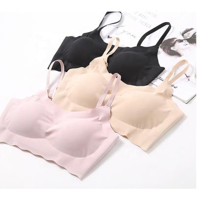 China Factory direct sale Japan QUICK DRY warm seamless sleep lift up breast bra ladies underwear for sale