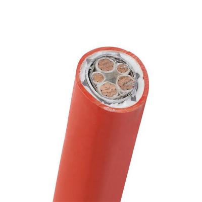 China Construction bttrz flexible mineral insulated cable bttrz4*95/185/240 core flame retardant direct copper cable and wire for sale