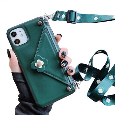 China Shockproof Girl Body Purse Purse Cross Holder Phone Cover Leather Case For Max I Phone 13pro Wallet Cases for sale