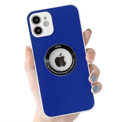 China Amazon Hot Sale Shockproof Business Phone Case With Logo Hole For IPHONE 11 Pro Max PU Leather Case for sale