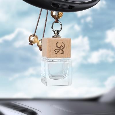 Китай Refillable Aromatherapy Car Air Freshener Diffuser , Clear Glass Essential Oil Diffuser продается