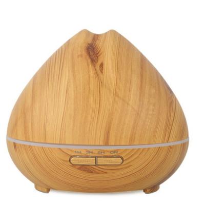 China Wood Grain Bedroom Scent Diffuser , FCC EMC 2.4MHZ 7 Color Led Portable Diffuser for sale