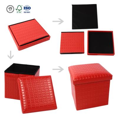 China stool home & High Quality Folding Ottoman Shineyou Storage Foldable Stool Storage Stool Used For Stool for sale