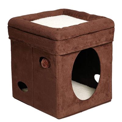 China stool home & Indoor Ottoman House Folding Cat House Stool and High Quality Cat House Stool for sale