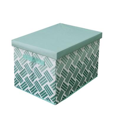 China MDF Folding Storage Box and Living Box Hot Selling Large and Heavy Folding Box Load File Storage Cloths for sale