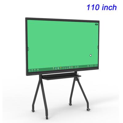 China Classrooms LCD Smart Board Interactive Display 110in Interactive Flat Board for sale