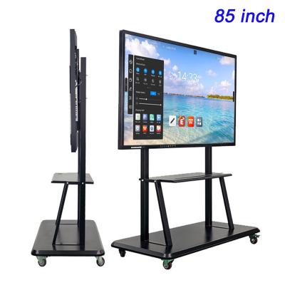 China OEM Interactive Writing Board 4K LCD 85 Smart Board Finger Touch for sale