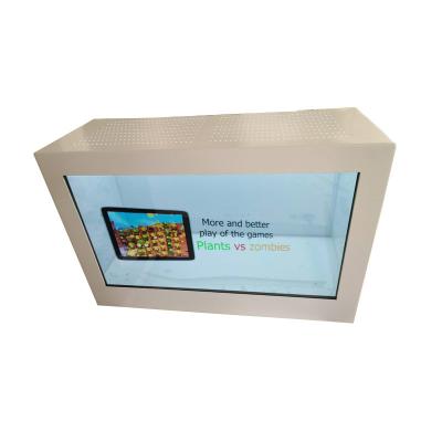 China Standalone Transparent LCD Display Box 1080P Small Transparent LCD Screen for sale