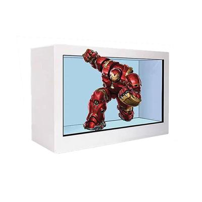 China Smart Transparent LCD Display Cabinet 3D Holographic See Through Lcd Display for sale