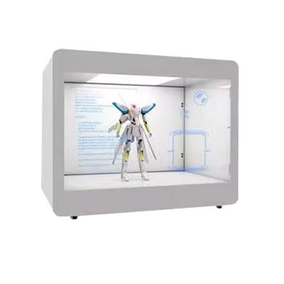 China 3D Advertising Transparent LCD Panel 4K Ultra HD Translucent LCD Display for sale