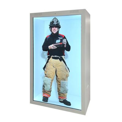 China Customizable Transparent LCD Display 4K 49in 55in Transparent LCD Box for sale