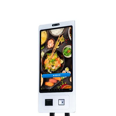 China 32'' Self Order Kiosk Fast Food 1920*1080 Kiosk Ordering For Restaurants for sale