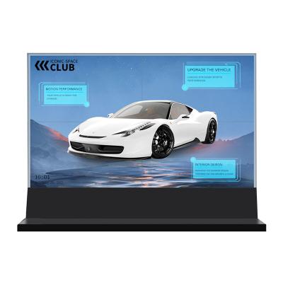 China 32 inch klein transparant OLED 32in transparant digitaal scherm Te koop