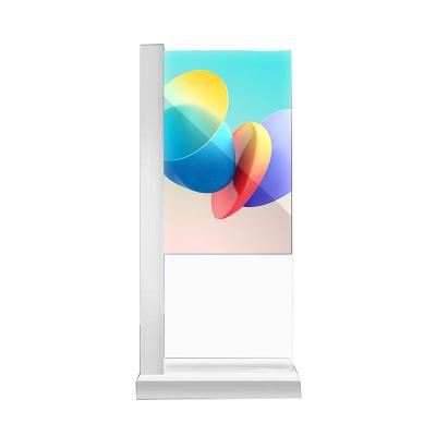 China Display OLED transparente de 65 polegadas branco para uso comercial OLED translúcido à venda