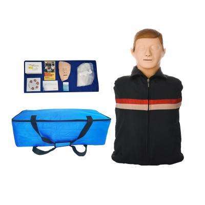 China Thermal Adhesive Nursing Training Manikins Half Body Cardiopulmonary Resuscitation Simulator for sale