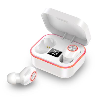 China 2021 In-ear wireless earbuds with microphone M8 TWS ear headphones genuine wireless earbuds earbuds for sale