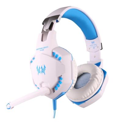 China Headband KOTION EACH G2100 Stereo Game Earphone With LED Light Earphone And MIC PS4 Headset Kotion Game Piece for sale