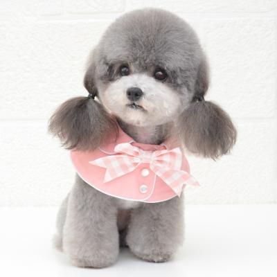 China Wholesale Dog Stocked Bowtie Capes Triangular Pet Accessories Dog Collar Bandanas for sale