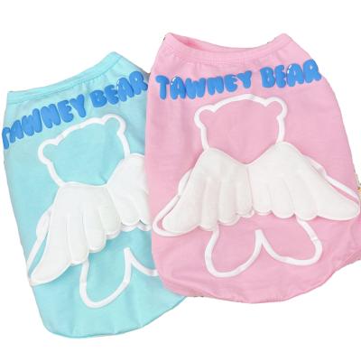 China Wholesale New Style Wings Vest Summer Thin Stocked Pet Clothes Dog Clothes Summer for sale