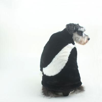 China Wholesale Stocked Fashion Designer Pet Dog Thicken Coat Dog Sandy Lamb Warm Fur Coat for sale