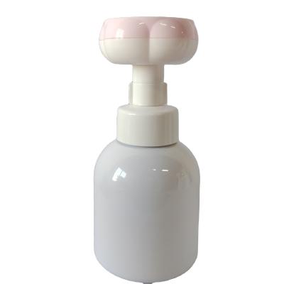 China Wholesale Household Products Factory Flower Shape Foam Pump with 300ml PET Bottle for Hand Sanitizer Bottle and Pump for sale