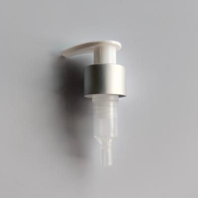 China Non spill china factory price mounted gold aluminum lotion pump 28/410 head for liquid soap for sale