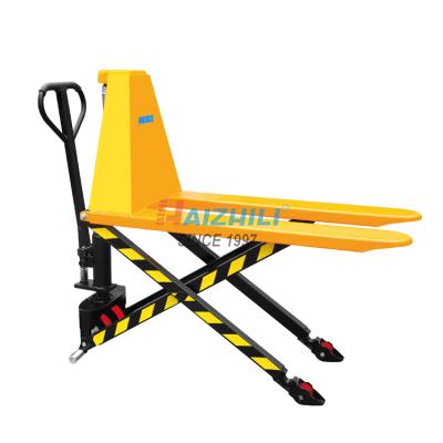 China Factory Hand High Lift Pallet Truck 1.5 Ton Hydraulic Jack Scissor Lift For Sale for sale