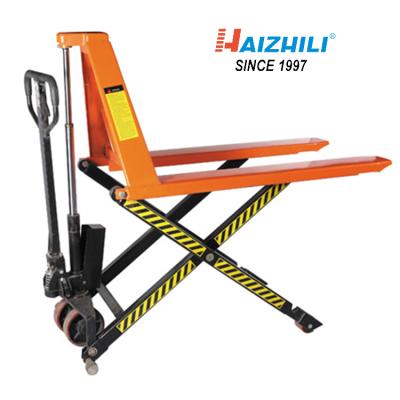 China Factory 1000kg high lift manual scissor pallet jack for sale for sale