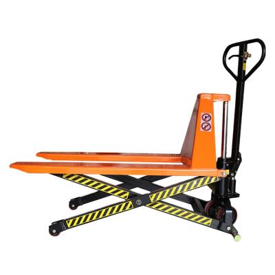 China China Scissor Hand 1000kg High Lift Pallet Truck Price 1-10T for sale