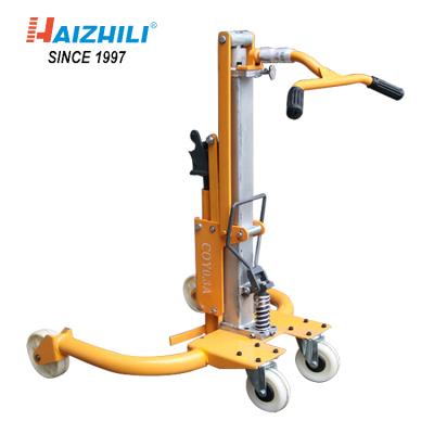 China Factory Portable Drum Handing Equipment 300kg Oil Drum Push Trolley for sale