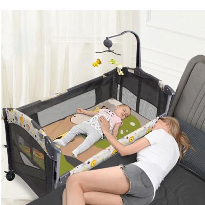 China Wholesale EUROPEAN Baby Foldable Cradle, European Style Folding Baby Coat Bed for sale