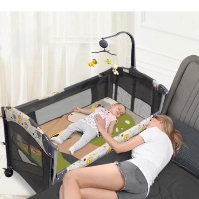 China BEST EUROPEAN factory sale folding baby crib, American luxury baby crib baby cribs for sale