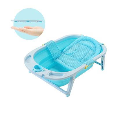 China Foldable Babies Bathing Products Portable Baby Bathes , Amazon Foldable Baby Bathtub Set for sale