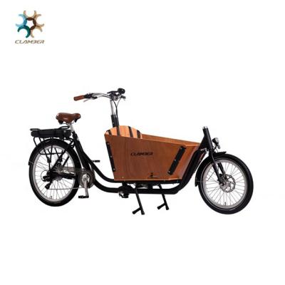 China Multifunction 250W Two Wheel Electric Cargo Bike Front Box For Family Use for sale