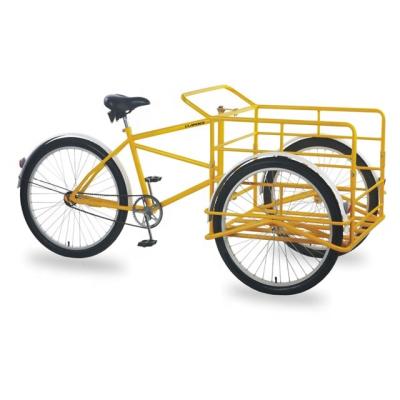 China Cargo Tipper Cargo Tricycle with 26inch and KENDA Tire Tricycle with Trolley for sale