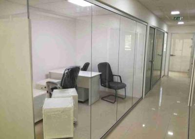 China Double Glazed Demountable Glass Partitions Concealed Edge  Dry Clear Pvc Joint for sale