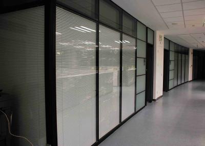 China Panoramic Interior Glass Wall Systems Good View Point With Sound Reducing Panels for sale