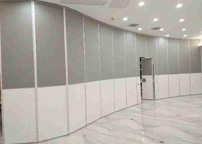 China Fiber Finish Movable Sliding Walls Without Floor Track Galvanized Sheet Insulation Finishing for sale