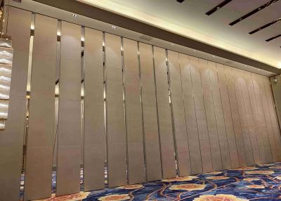 China 130mm Thickness Wall Panel High Acoustic Folding Partition Wall For Multi-purpose Hall for sale