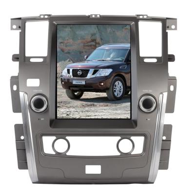 China Tesla Style Screen Android Navigation Automotive Multimedia System For Nissan Patrol for sale