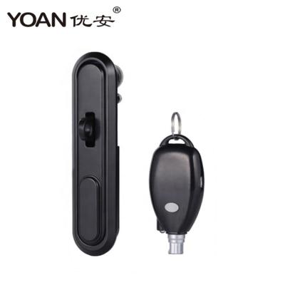 China Electronic front door cabinet lock with cylinder key for sale