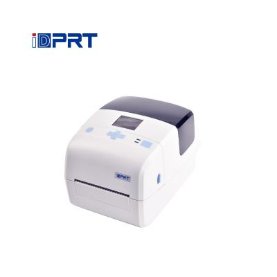 China Black and White High Quality iDPRT Thermal Label Printer Direct Printer Barcode Printer with Software for sale