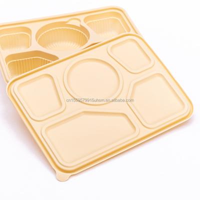 China Disposable Eco-Friendly Microwavable Degradable Catering Cornstarch Biodegradable Cornstarch Food Bowl for sale